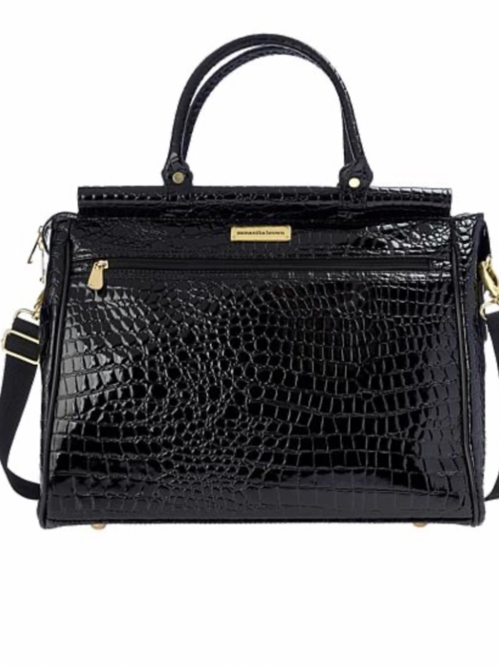 Samantha Brown Croco Dowel NWT